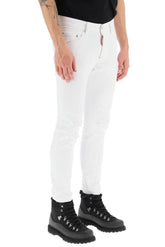 'WHITE BULL' SKATER FIT JEANS